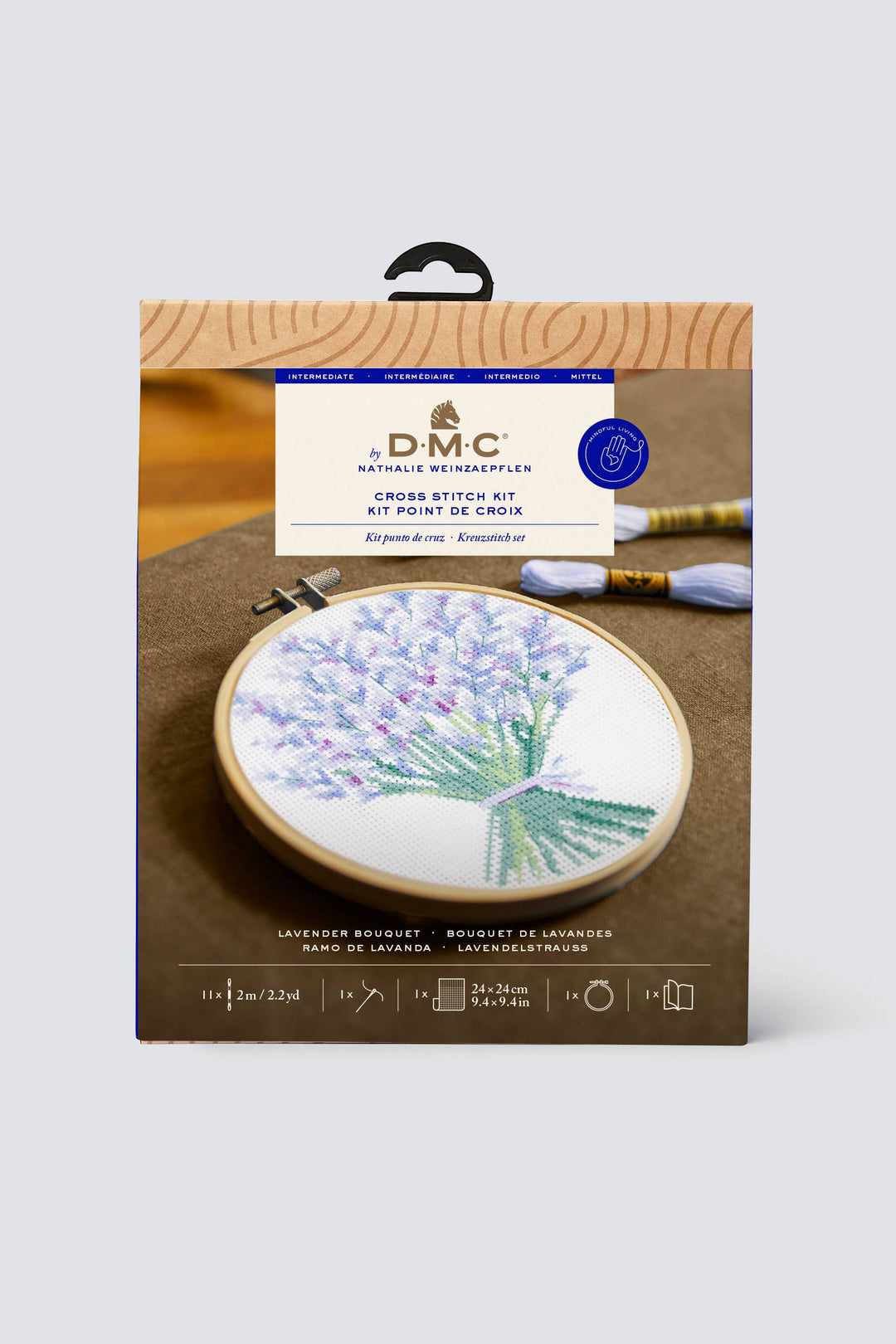 DMC Designer Cross Stitch Kit - Lavender, BK1979S