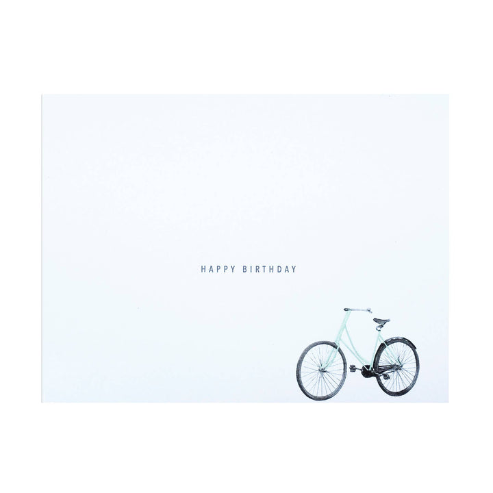 Bicycle Happy Birthday Card