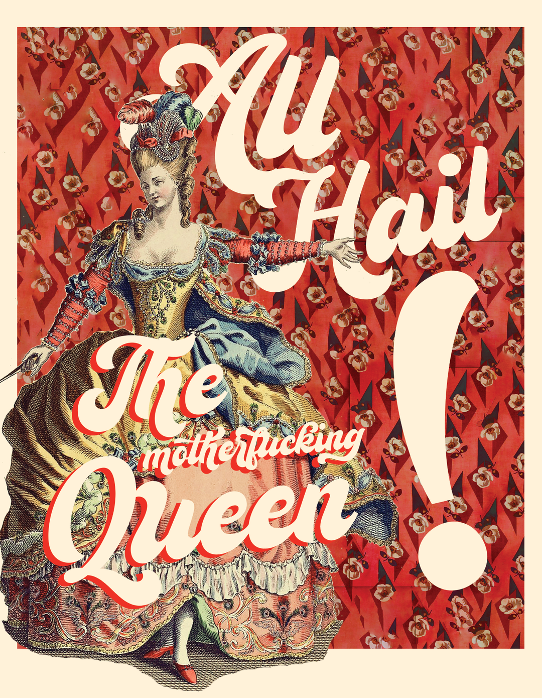 ALL HAIL QUEEN! women, queer, gay, mom, birthday, women