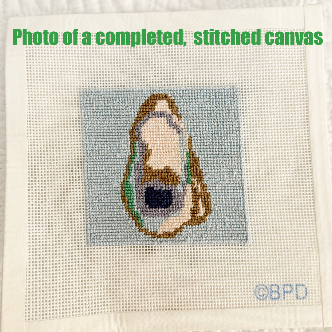 Oyster Needlepoint Kit