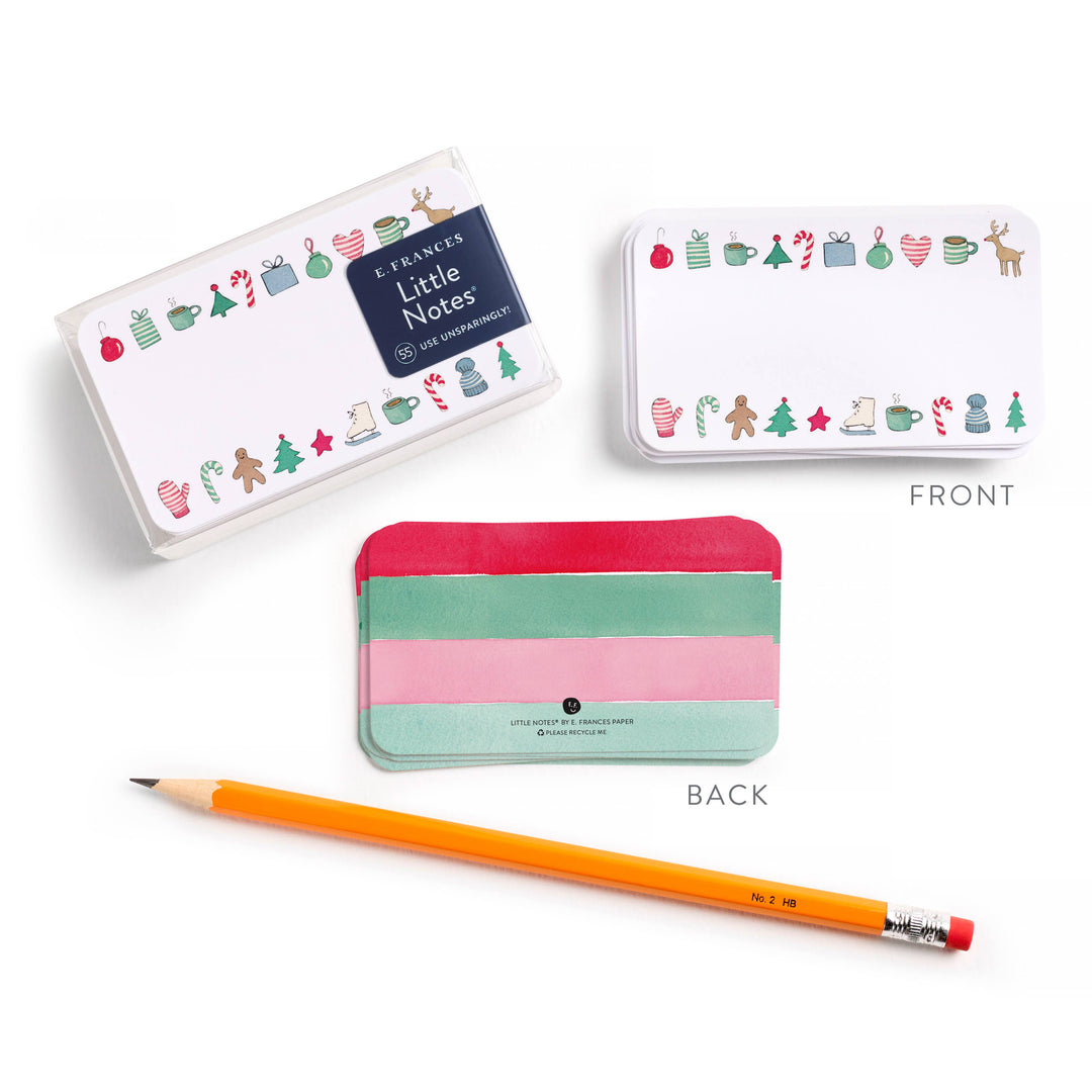 Merry Motif Little Notes® – Mini Notecard Pack, Set of 5