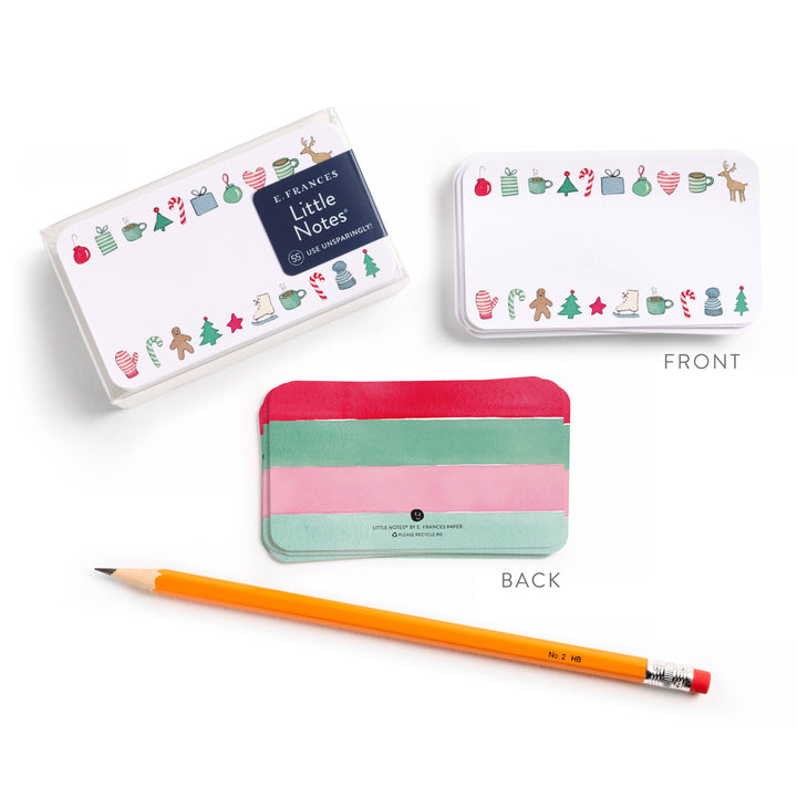 Merry Motif Little Notes® – Mini Notecard Pack, Set of 5