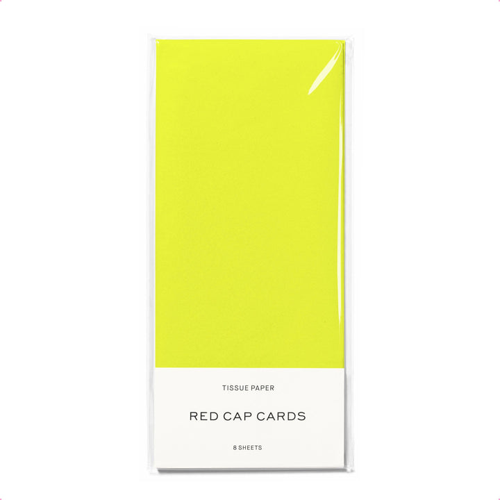 Neon Yellow tissue paper