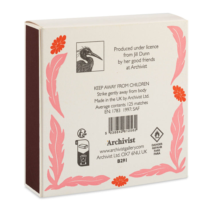 Botanical Heart Safety Matches