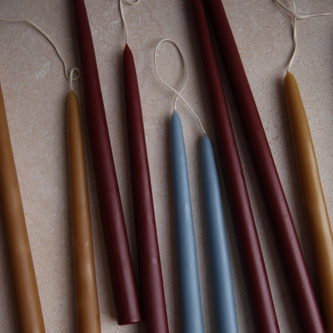 9" Dipped Taper Candles