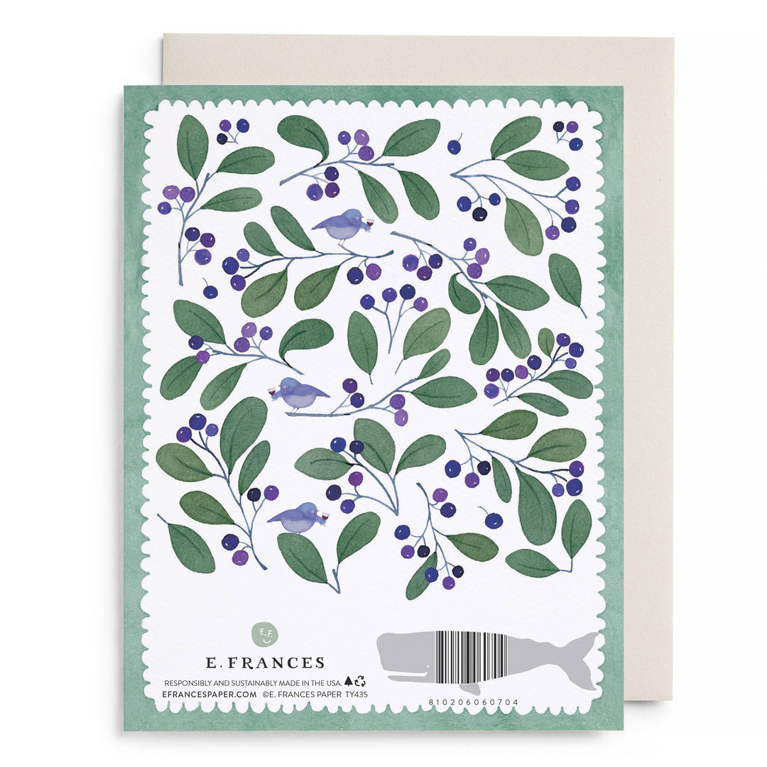 Chirps and Cheers Thank You Greeting Card