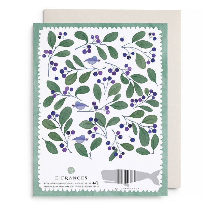 Chirps and Cheers Thank You Greeting Card
