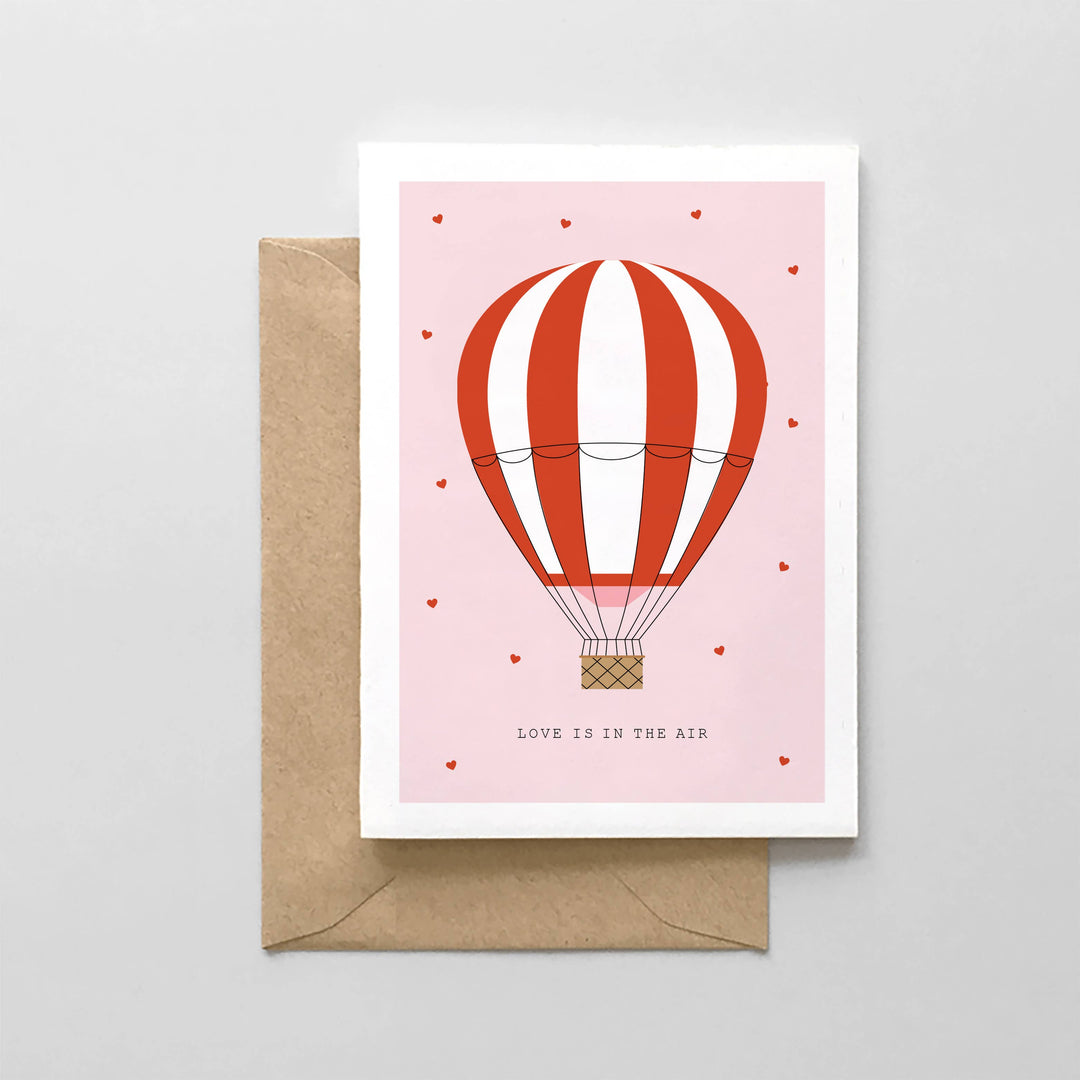Love is in the Air - Valentine's Day Card