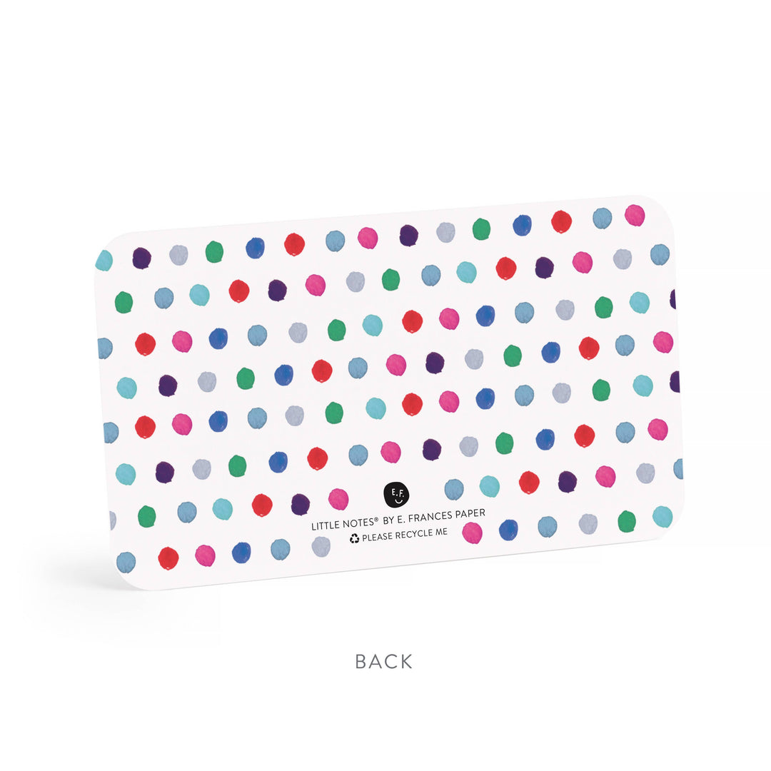 Colorful Wreath Little Notes® – Notecards, Set of 55