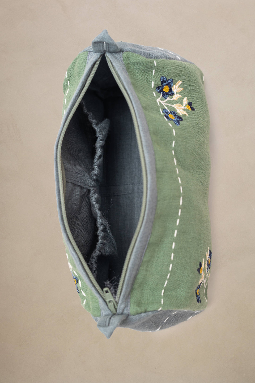 Linen Tendril Pouch
