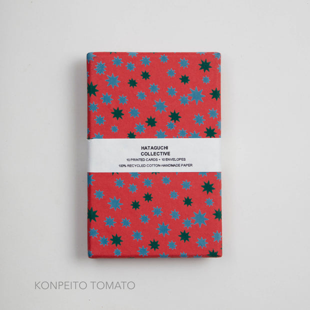 Greeting Card Set in Box: SHIMA-MARU RED x BLUE