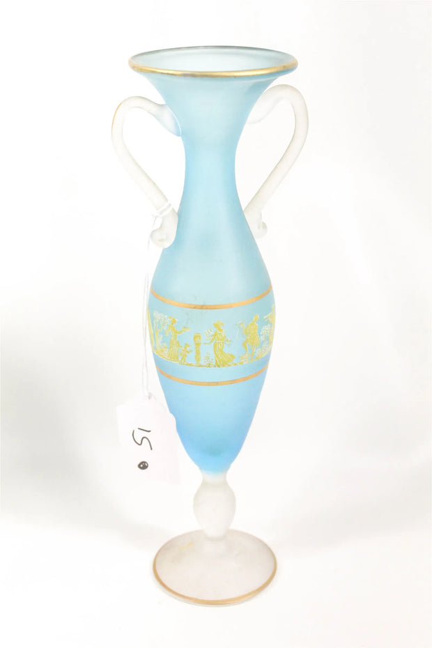 Blue Amphora style Vase