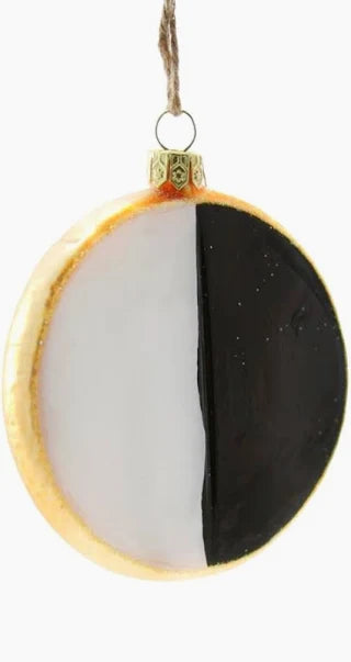 Black & White Cookie Ornament