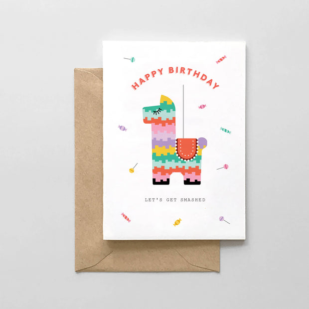 Let's Get Smashed - Pinata Design