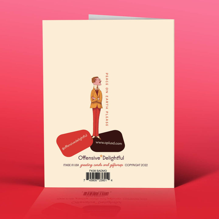 DANDY BADASS MOFO birthday card