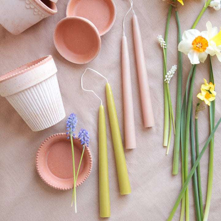 9" Dipped Taper Candles