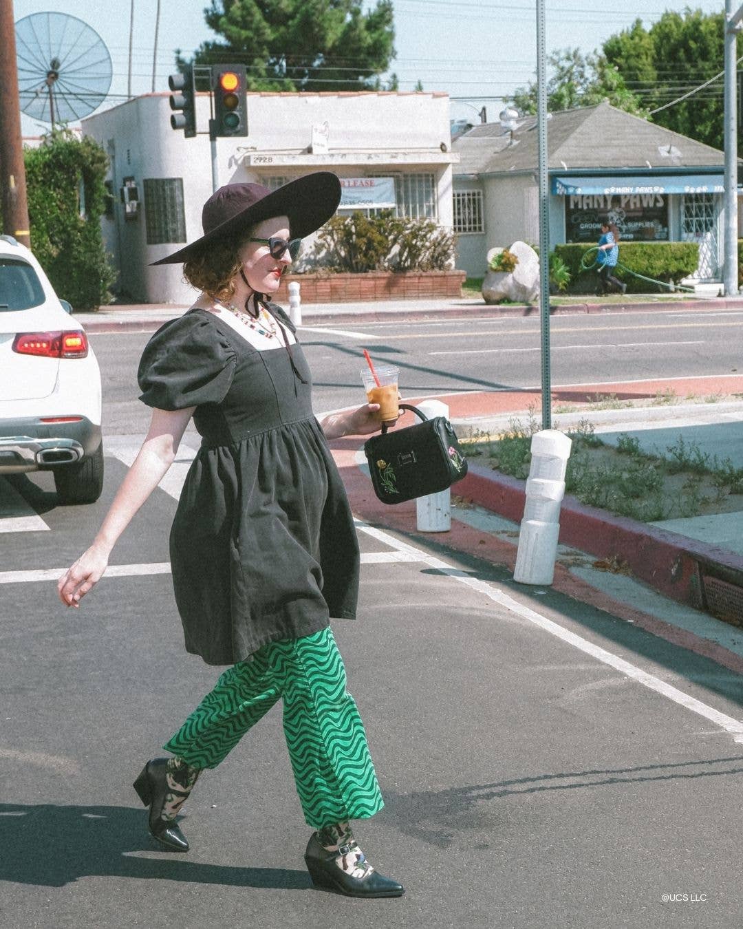 Wicked Elphaba Silhouette Sheer Crew Sock