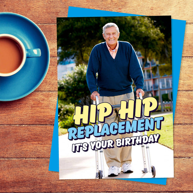 Hip Hip Replacement Greeting Card