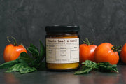 Tomato Leaf and Basil Taxonomy Candle: 4oz