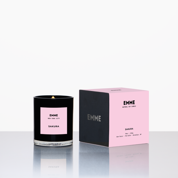 Sakura Candle Jar