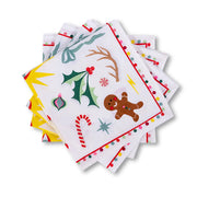 Twinklemas Napkins S/4