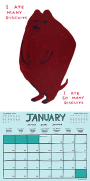 David Shrigley 2025 Calendar