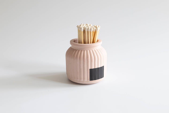 Apothecary Match Holder- Long Matches: Matcha