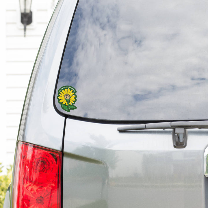 Vintage Fuck Flower Swear High Quality Vinyl Sticker