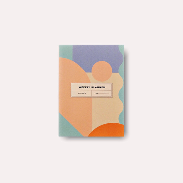 Miami No. 2 Lay Flat Undated Pocket Weekly Planner