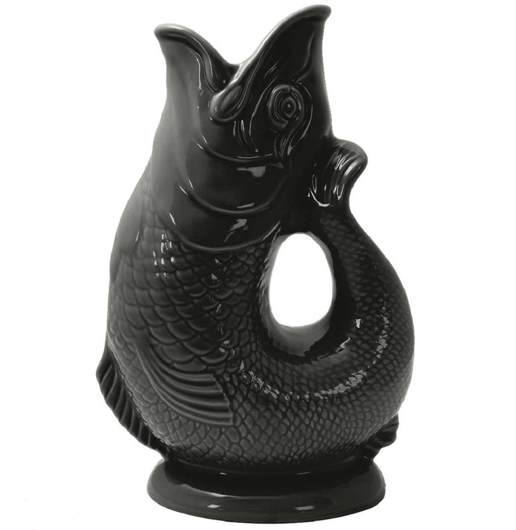 Black Gluggle Jug: Large