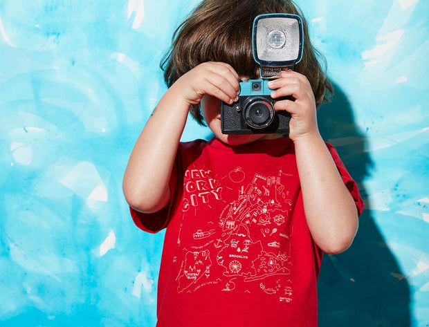 Brooklyn Toddler Tee: Navy / 2T