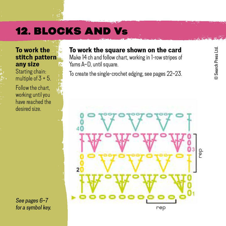 The Granny Square Stitches Card Deck
