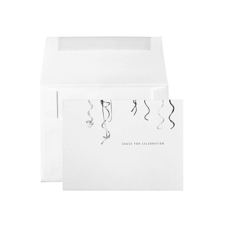 Party Streamers Cause for Celebration Card