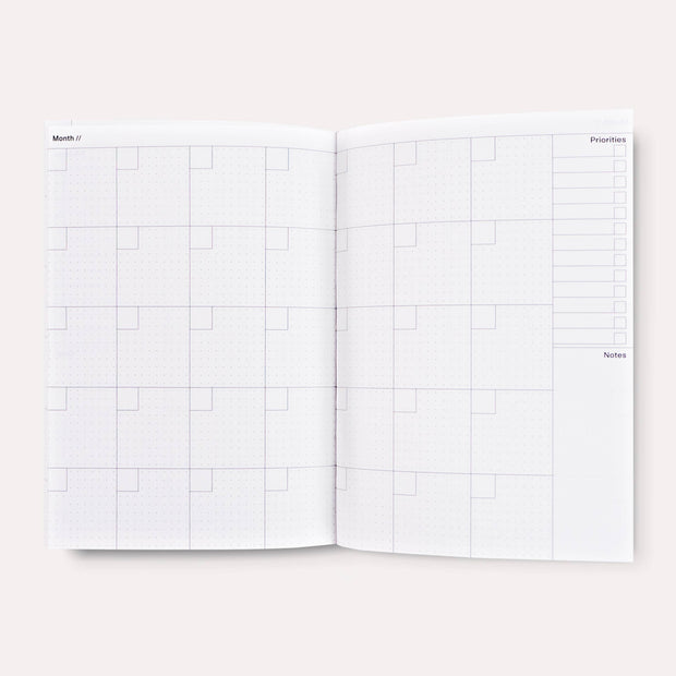 Casetta Undated Weekly Planner Book