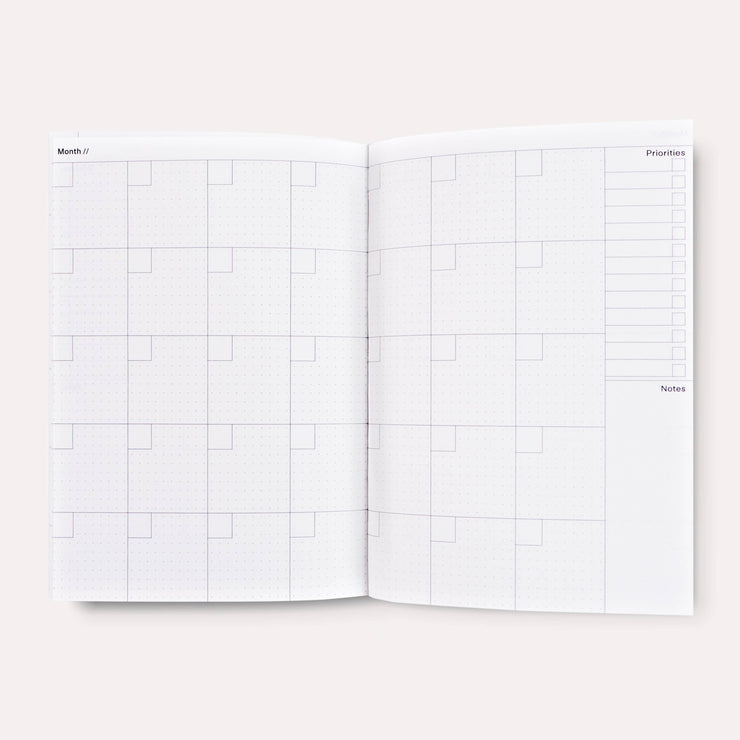 Casetta Undated Weekly Planner Book