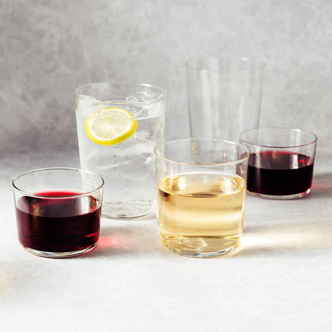 Libbey Café Tumbler Glasses, 19 ounce, Set of 8