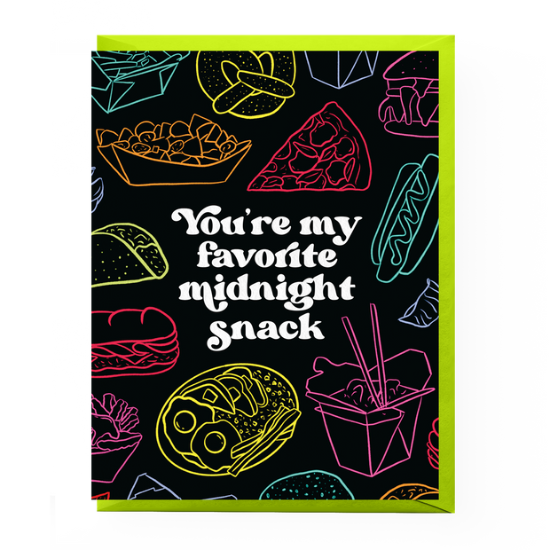Midnight Snack Love Card