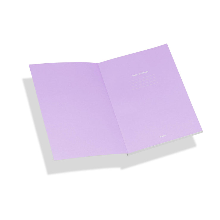 Object Notebook in Lavender