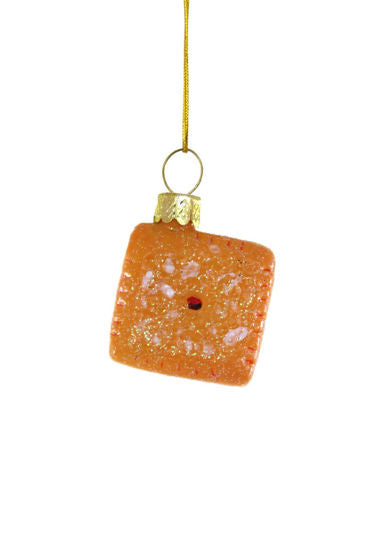 Cheese It Cracker Ornament