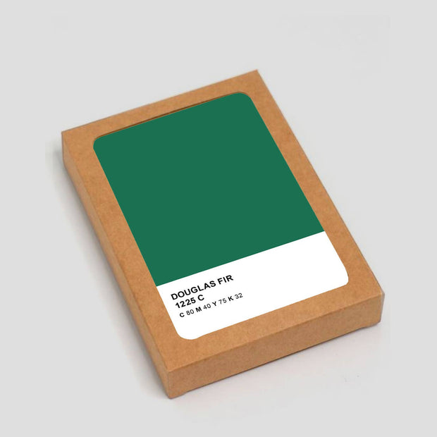 Douglas Fir Pantone Card: Boxed Set of 6