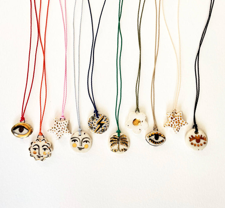 Charm Necklace: Sand / Star