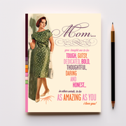 AMAZING MOM mother's day card