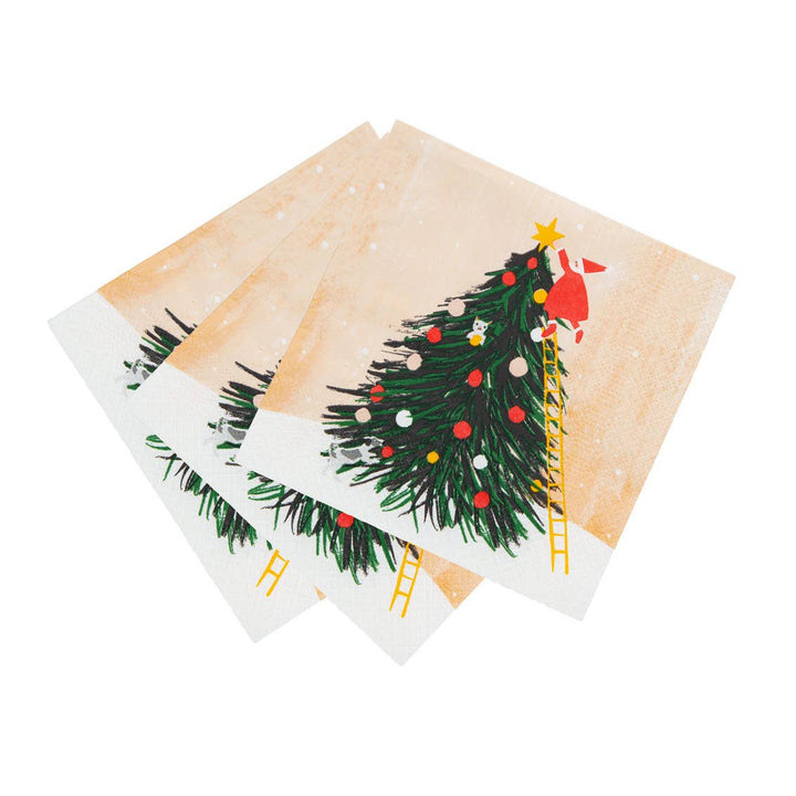 Christmas Tree Napkins 20 Pack