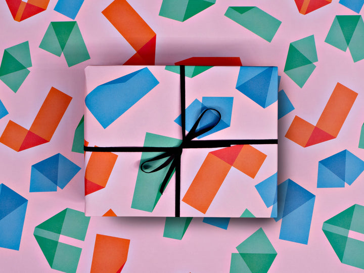 Origami Flat Gift Wrap