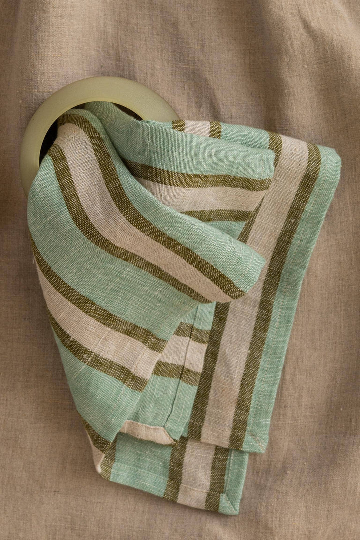 Sylph Green Linen Napkin Set of 2