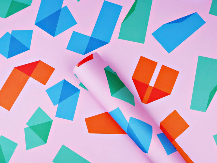 Origami Flat Gift Wrap