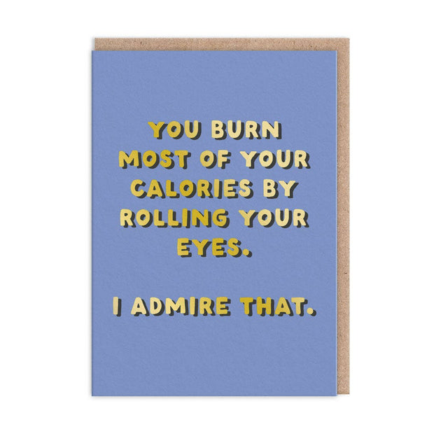 Rolling Your Eyes Greeting Card (11264)