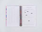 Capri Hard Cover Undated Weekly Planner