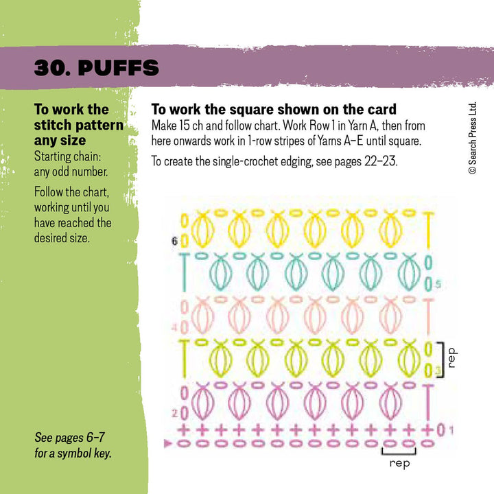 The Granny Square Stitches Card Deck
