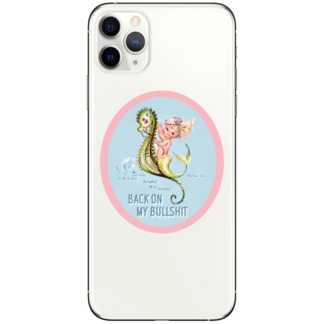 Funny Bullshit Swear Vintage High Quality Vinyl Sticker